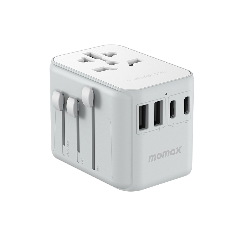 1-World PD35W 5 ports + AC Travel Adapter - Image 2