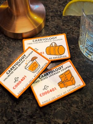 Carryology Airline Coupon Patches