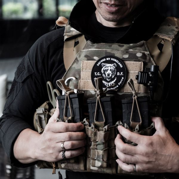 The Rain Plan / TCDF Taiwan Morale Patch - Image 2