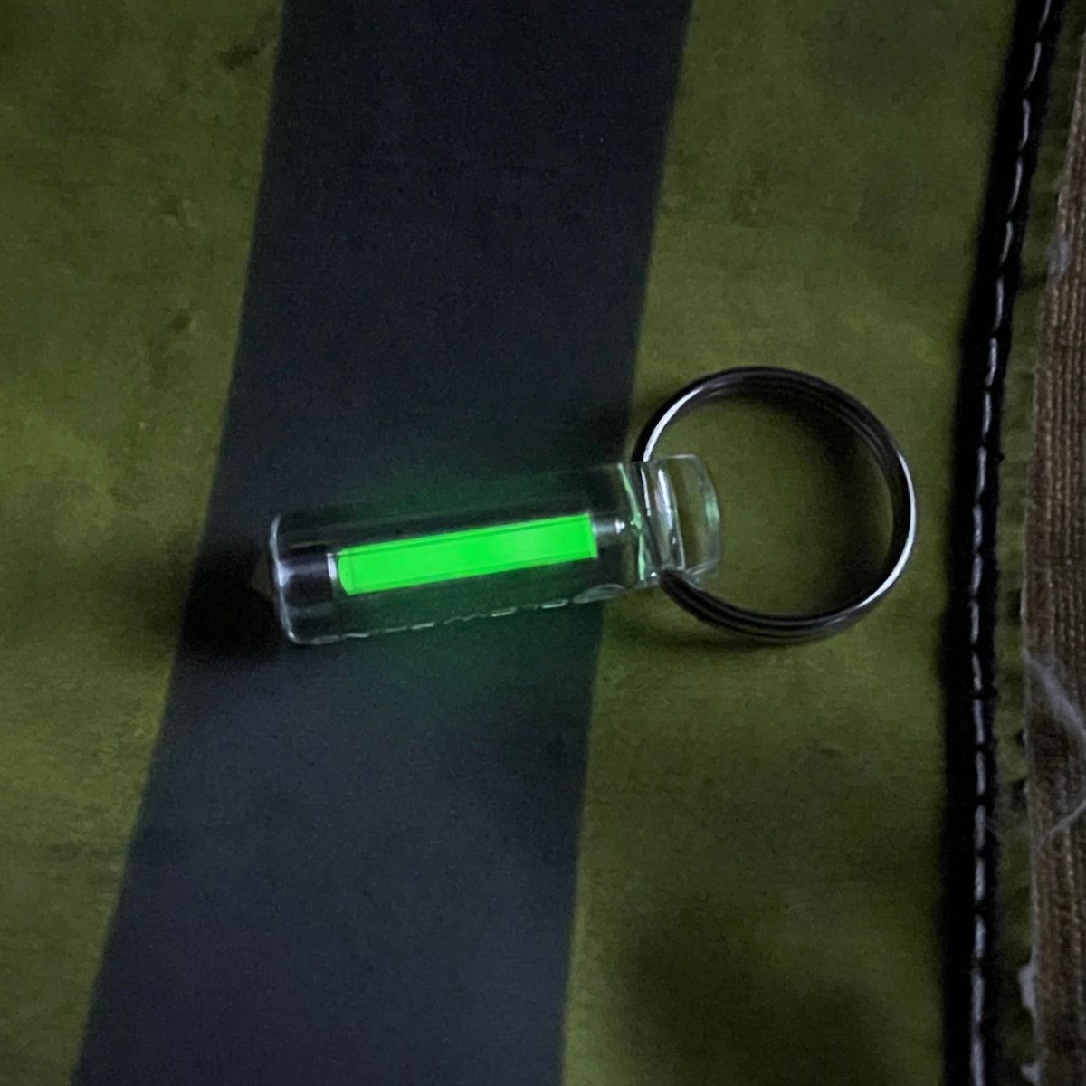 CountyComm - Tritium Ember Glow Fob With Glass Breaker - Official NRC License Approved NO: NR-0210-D-101-E - Image 7