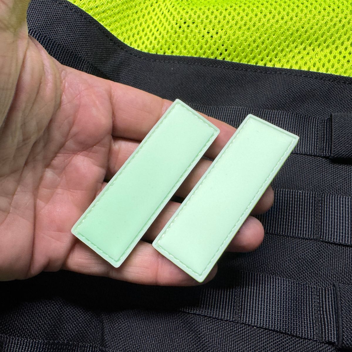 Countycomm - Find Me - 1x3 Glow Tag Patch ( Qty 2 ) - Image 4