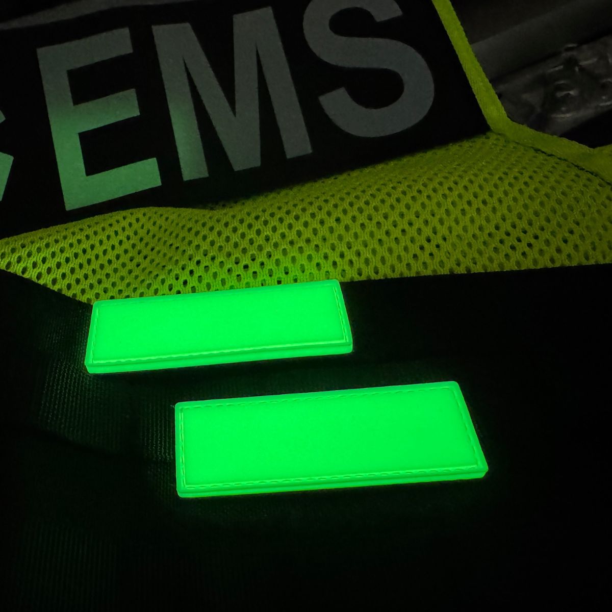 Countycomm - Find Me - 1x3 Glow Tag Patch ( Qty 2 ) - Image 3