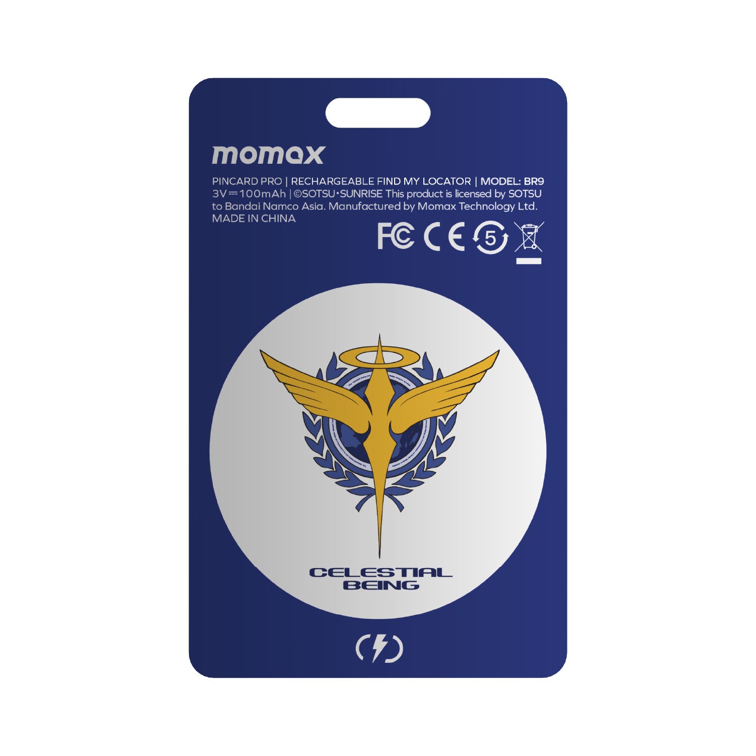 PinCard Pro Rechargeable Find My Tracker Gundam - Image 5