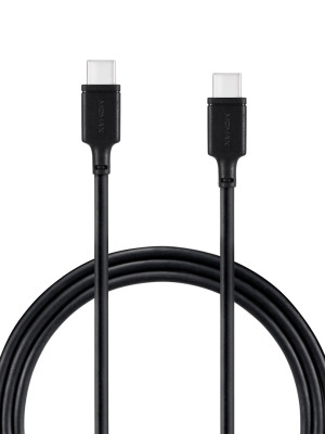 Zero USB-C to USB-C cable supports PD 60W fast charging (1m) Black