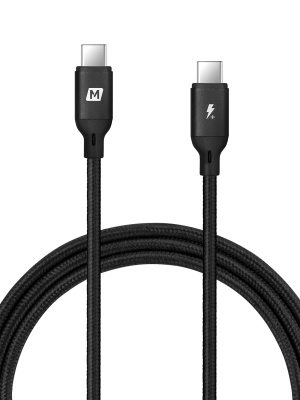 Go Link USB-C to USB-C 100W PD Braided Charging Cable (1.2m) DC19