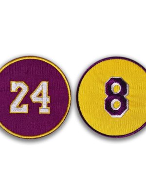 RIP Kobe Circle Patch Set