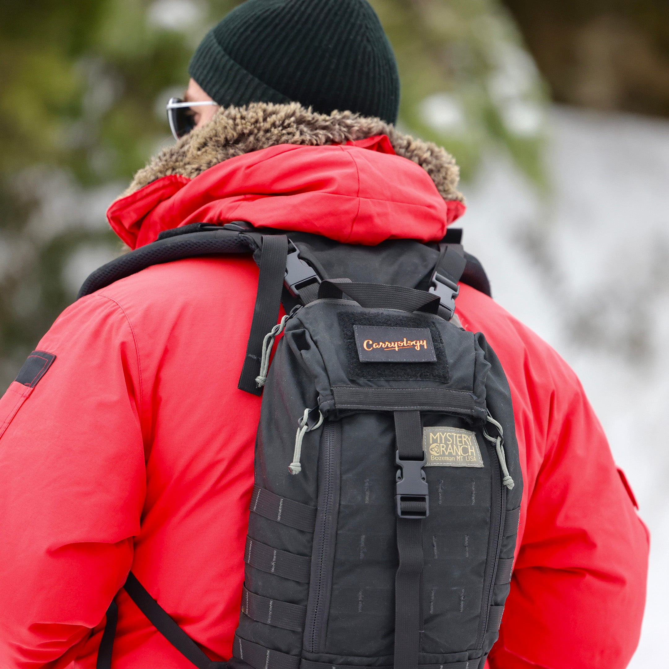 Carryology Morale Patch - P01 Firefly Black - Image 3