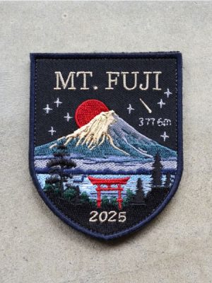 2025 Mount Fuji summit commemorative Patch set