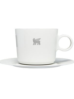 THE DAYBREAK CAPPUCCINO CUP & STILLNESS SAUCER