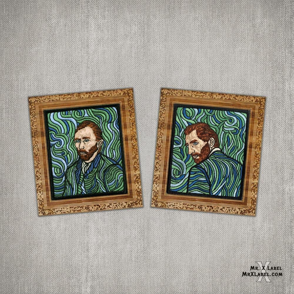 Vincent Van Gogh - Self-Portrait Patch w/ frame - Image 6