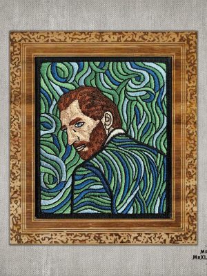 Vincent Van Gogh - Self-Portrait - Revisted Patch