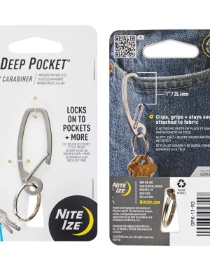 Deep Pocket™ Key Carabiner