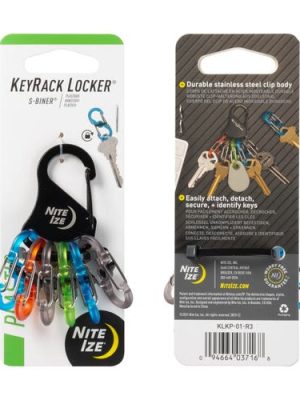 KEYRACK LOCKER® S-BINER® PLASTIC