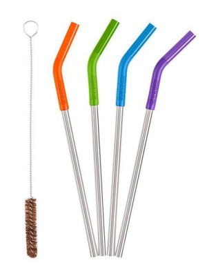 Steel Straws - 4 Pack (for Pints and Tumblers)