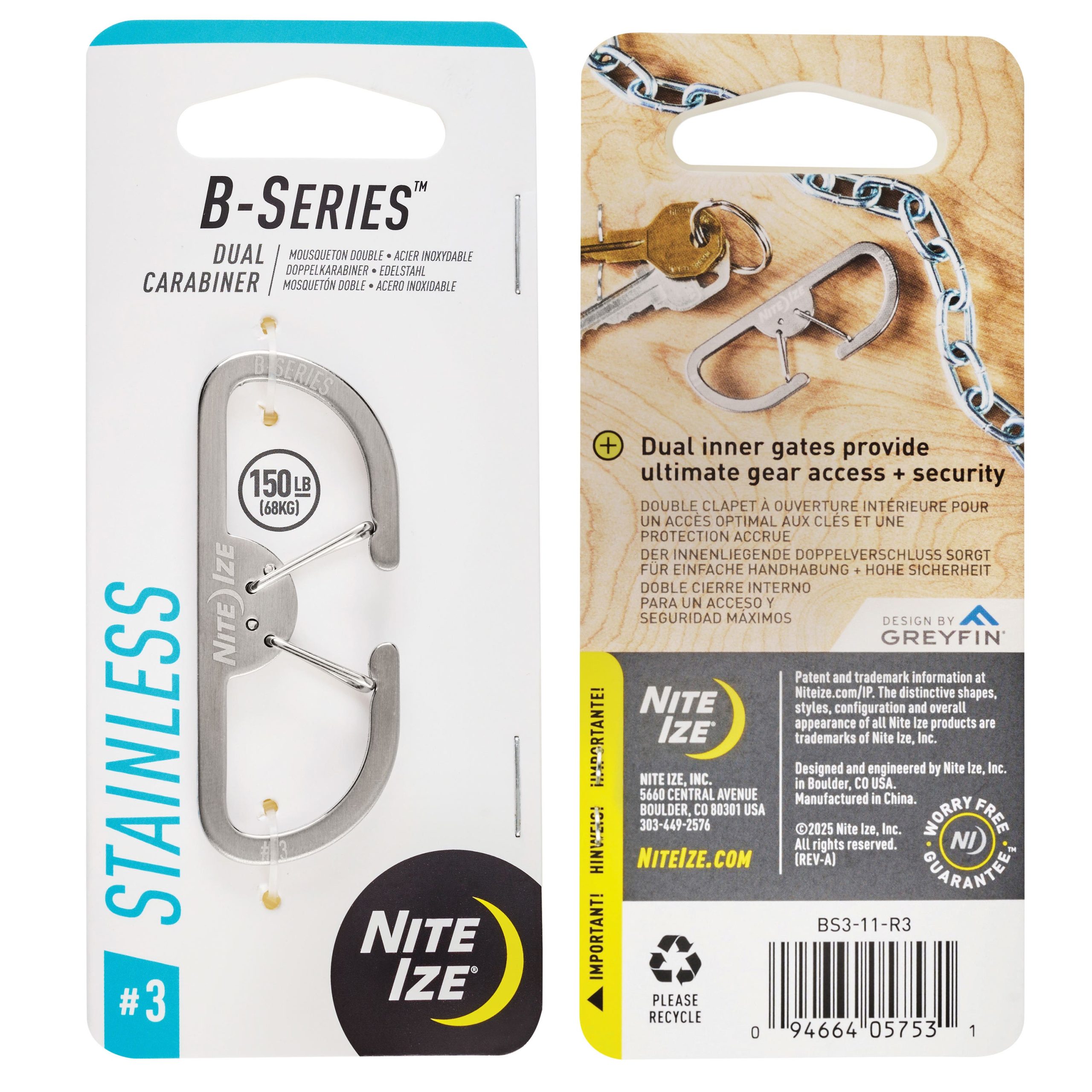 B-Series™ Dual Carabiner #3
