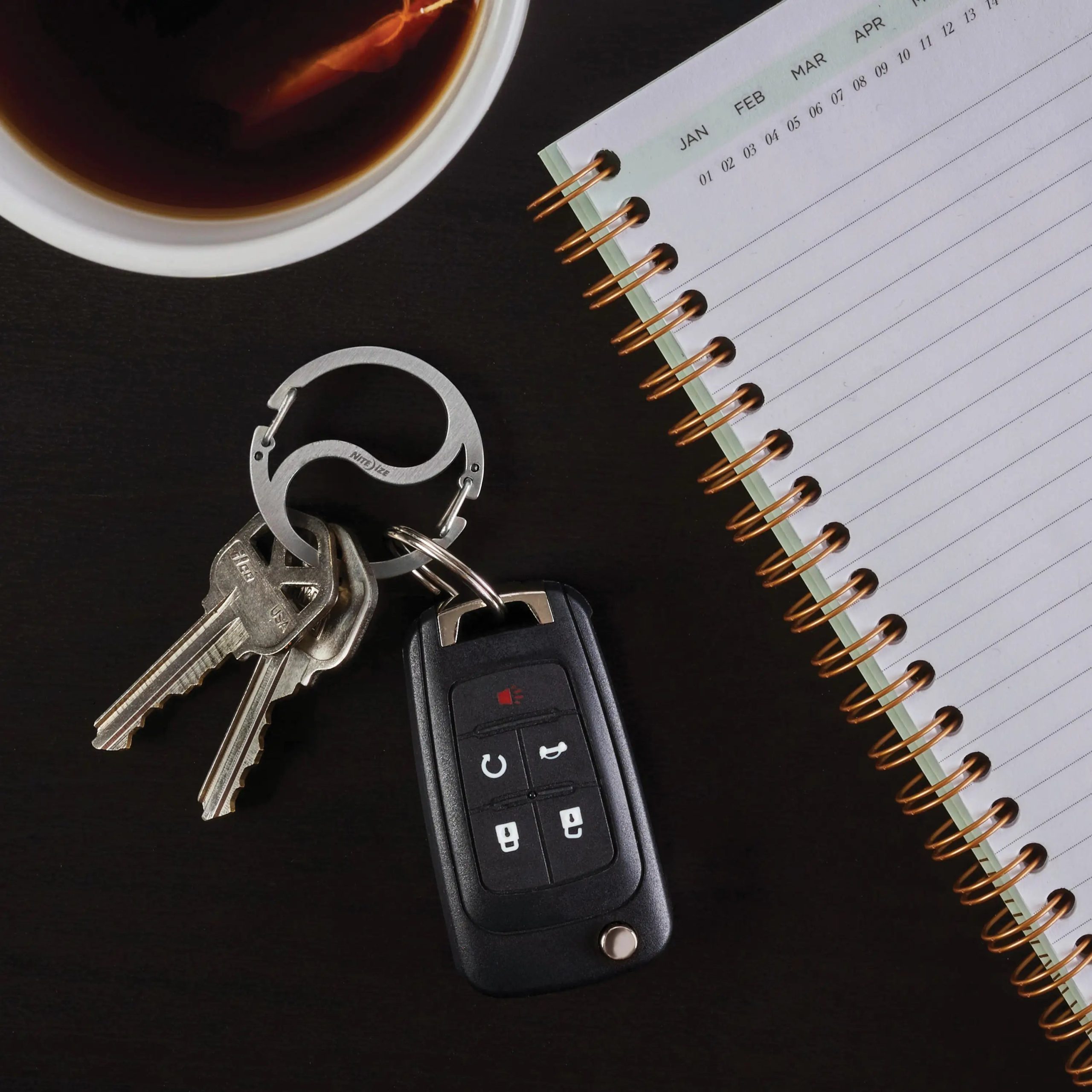 Medallion™ YinYang™ Key Carabiner - Image 4